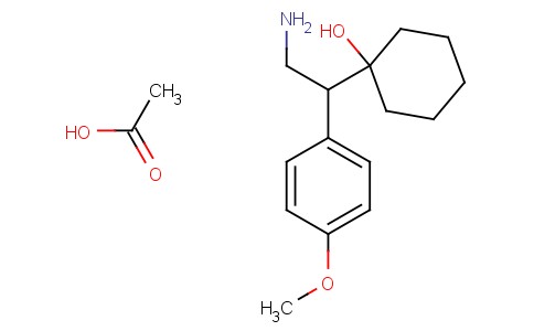 1-(2-Amino-1-(4-methoxyphenyl)ethyl)cyclohexanol acetic acid salt